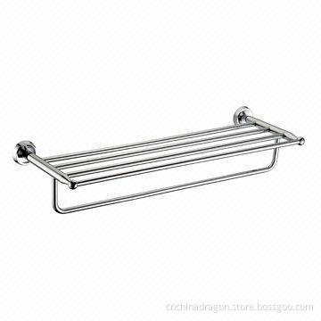 Brass Construction Towel Rack, Made of High-quality Brass Material